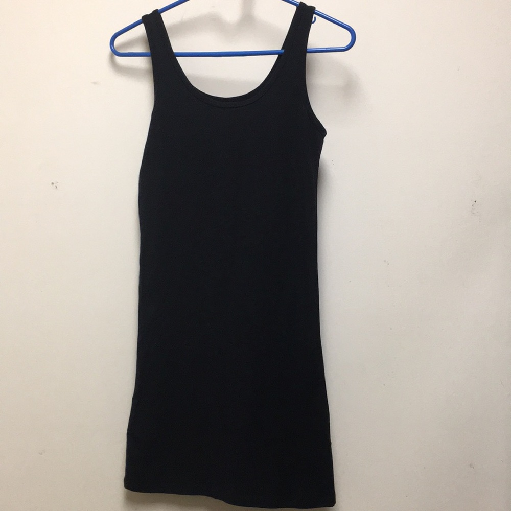 COTTON ON Bodycon Black Mini Dress Sleeveless Sz S New